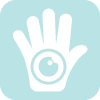 Symbol auf der Hand-Auge-Koordination